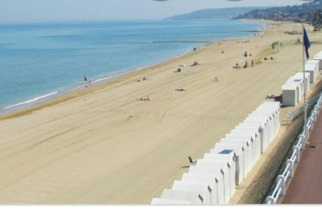 T2 Cosy/Balcon Sud Ouest/300M-Mer/Villers Sur Mer Zewnętrze zdjęcie