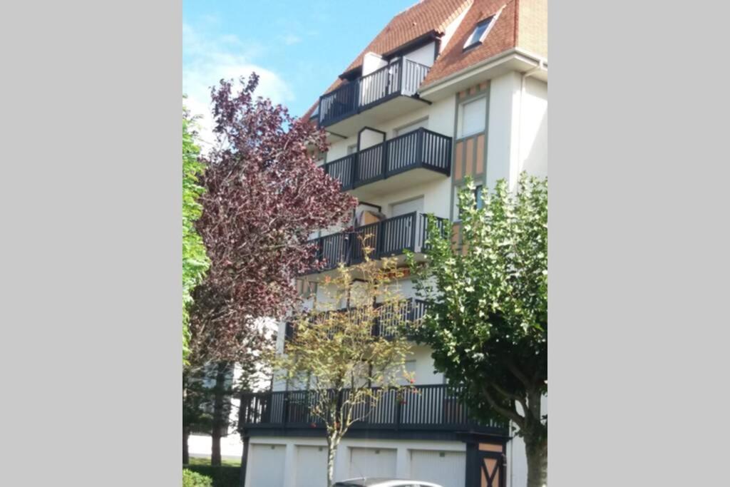 T2 Cosy/Balcon Sud Ouest/300M-Mer/Villers Sur Mer Zewnętrze zdjęcie