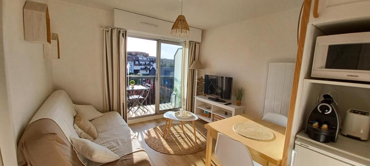 T2 Cosy/Balcon Sud Ouest/300M-Mer/Villers Sur Mer Zewnętrze zdjęcie